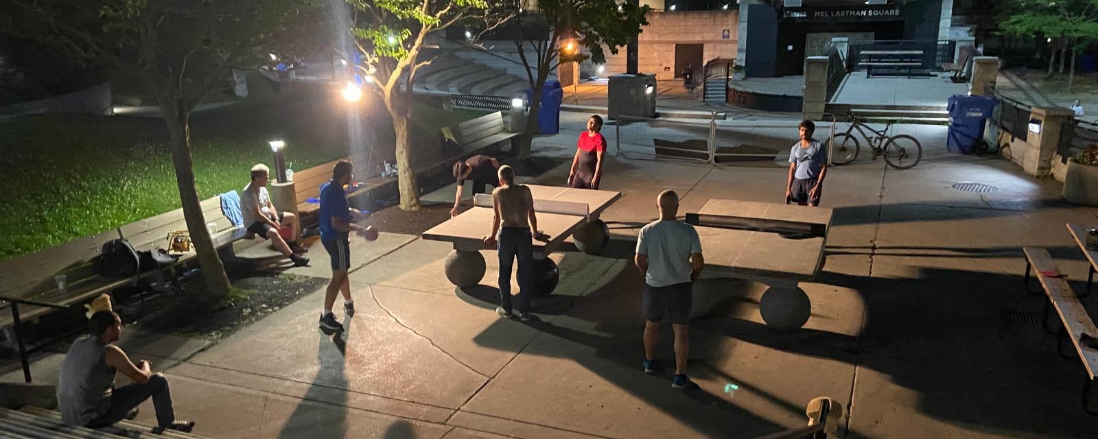 The Vibrant Ping Pong Community at Mel Lastman Square: A Hub of Fun, Fitness, and Friendship